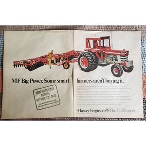 1969 Massey Ferguson Harvest Days Magazine Ad
